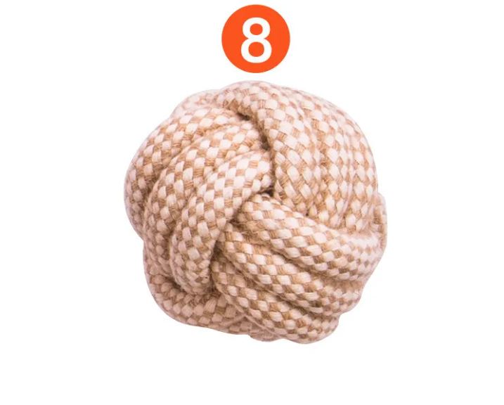 Furlow Calming Rope Toy Set styles — 4-piece 6-piece and 8-piece sets available