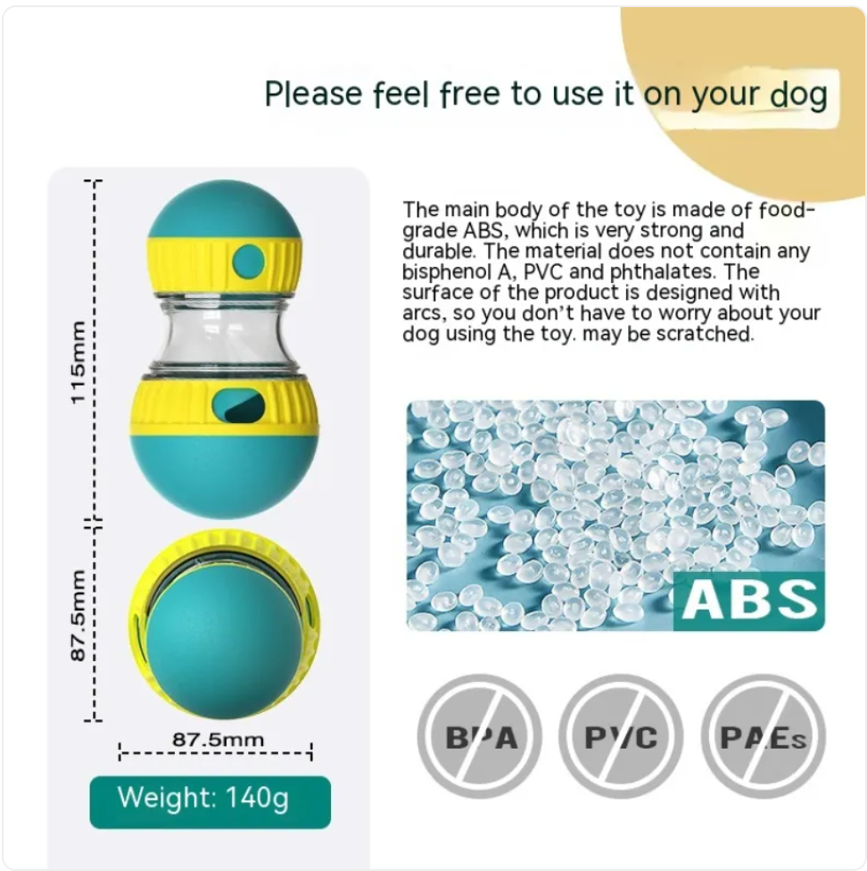 Furlow Interactive Puzzle close-up — treat compartments keep dogs mentally engaged