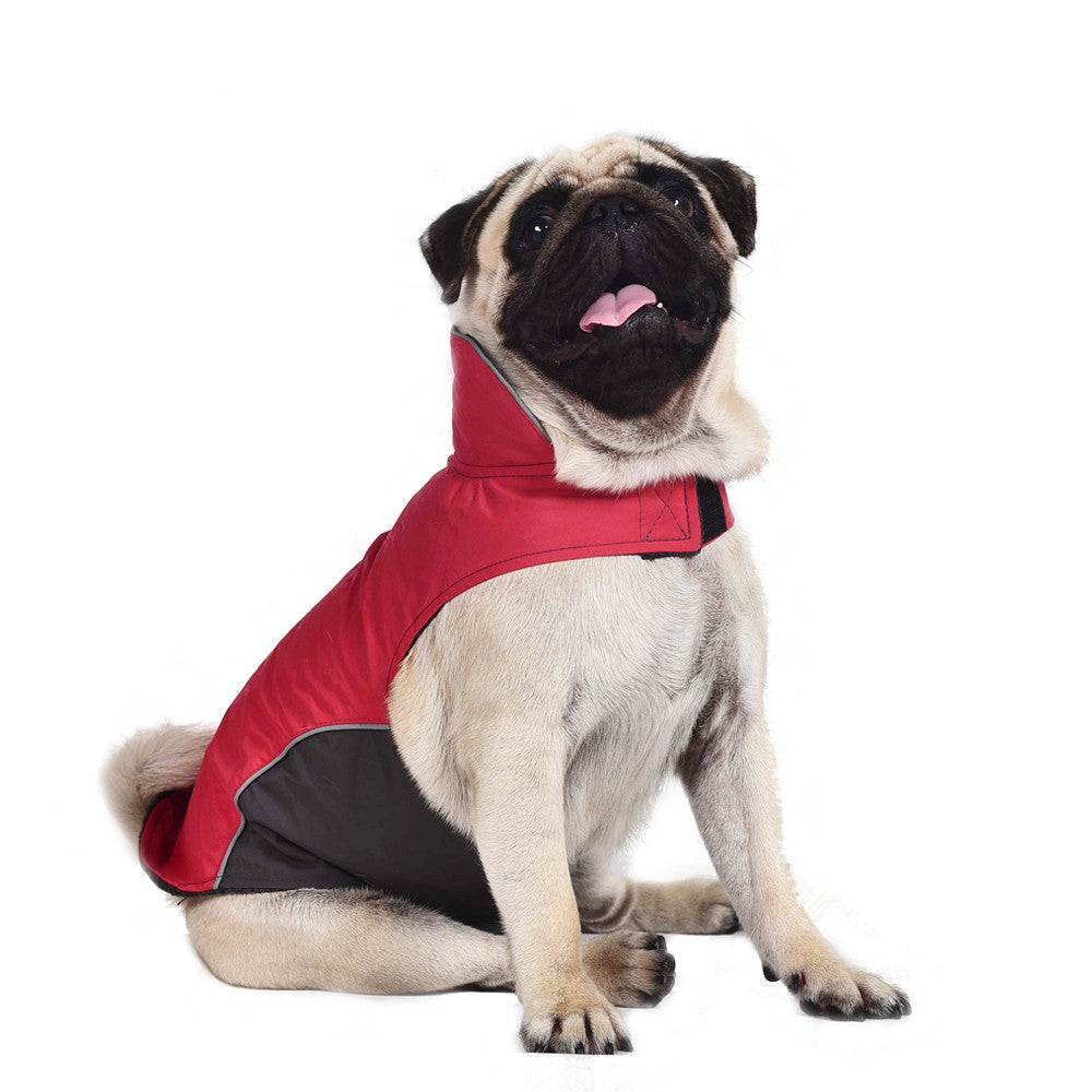 Furlow Dog Calming Vest in Navy Blue — lightweight breathable fabric for all-day wear