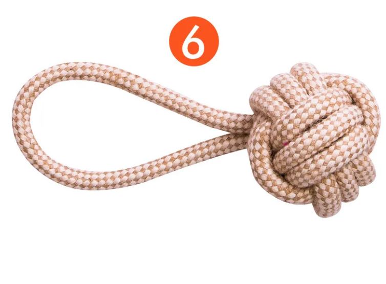 Furlow Calming Rope Set — eco-friendly biodegradable cotton hemp dog toys